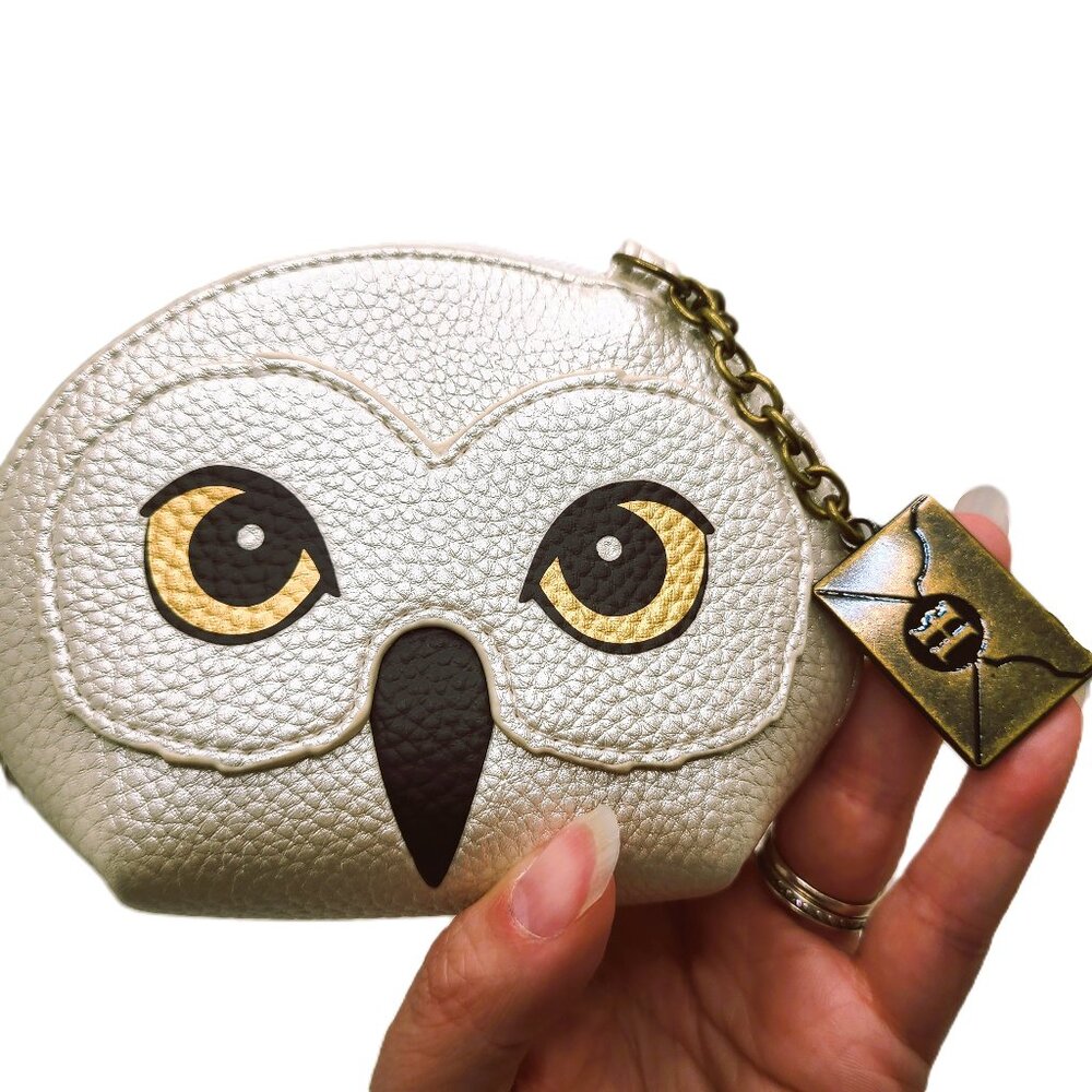 NEW Harry Potter Hedwig Owl Wallet Coin Purse Clutch Wizarding World Hogwarts